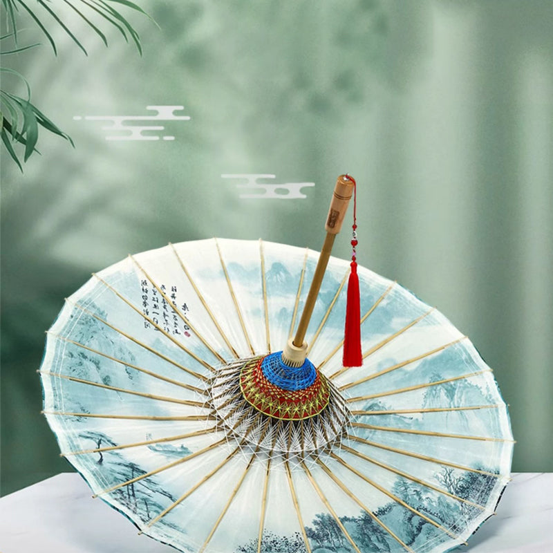 Traditional Chinese Oil-Paper Umbrella - Oriental Treasures