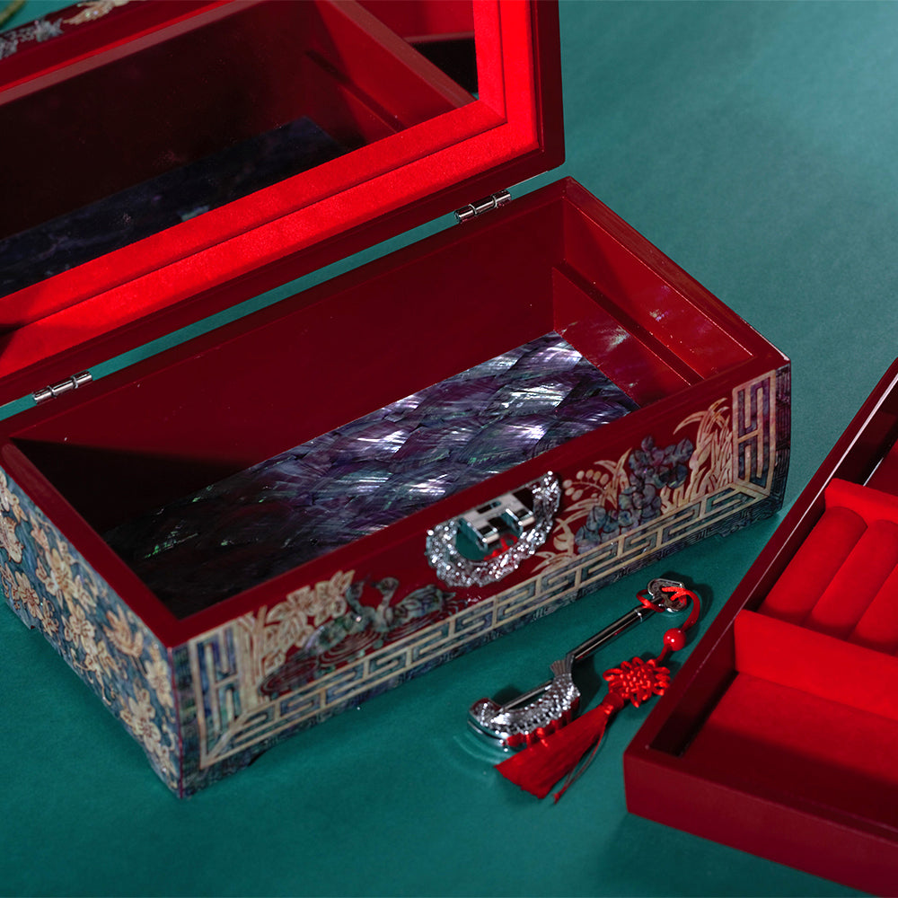 Luodian Heritage Jewelry Box - Oriental Treasures