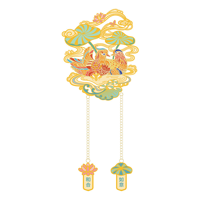 Forbidden City Jirui art bookmark