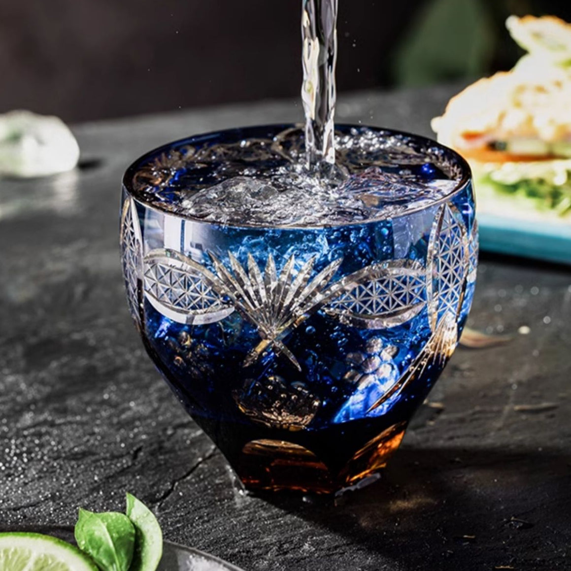 Haiyan Heqing Handcrafted Relief Glass Cup – National Museum of China