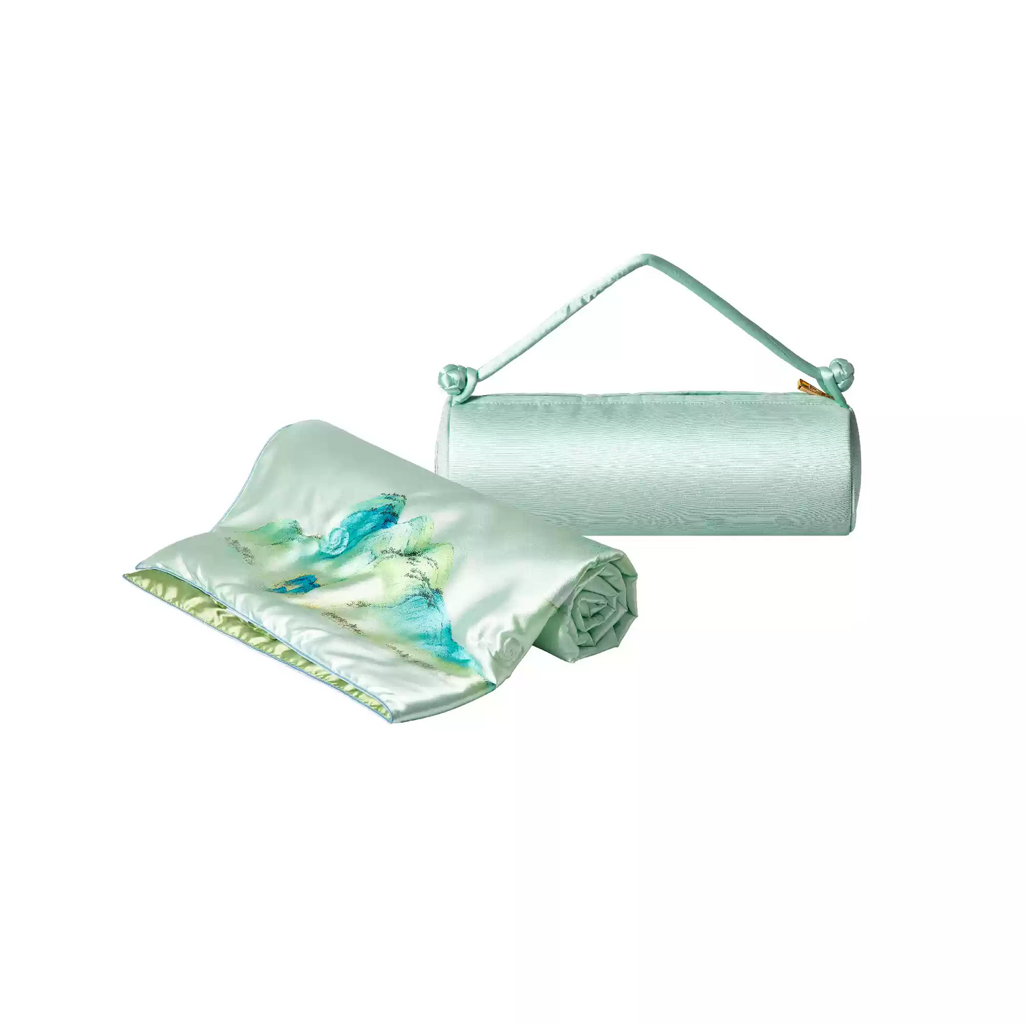 "A Thousand Li of Rivers and Mountains" Silk Art Duvet
