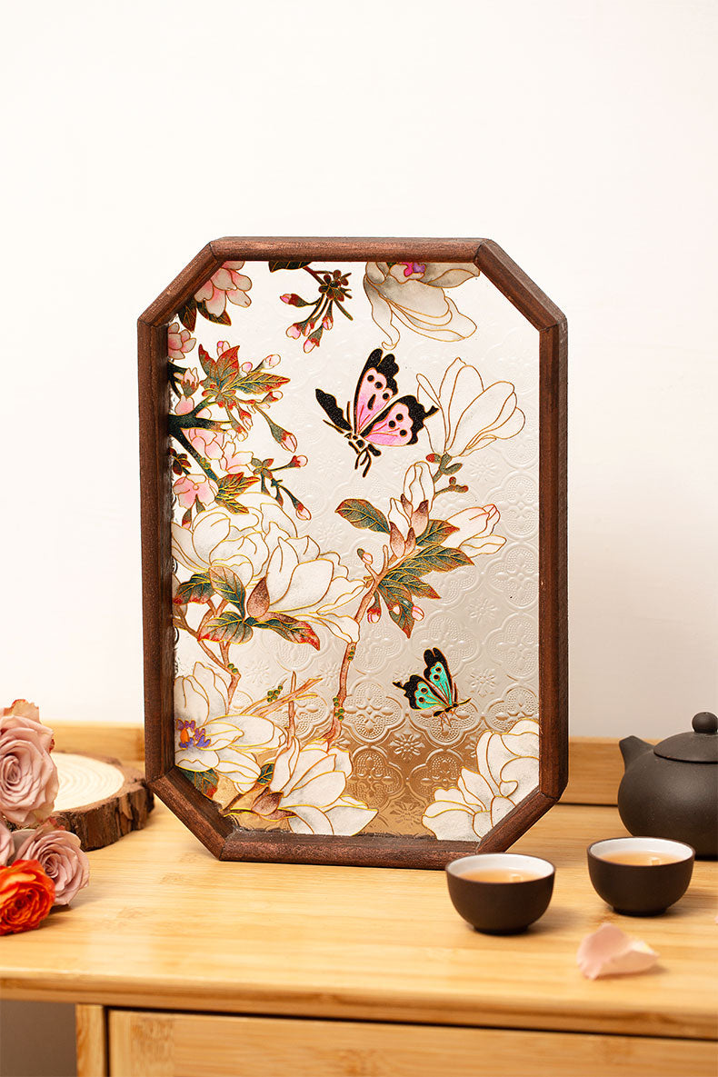 Cloisonné Enamel DIY Craft Kit – Intangible Cultural Heritage Art Material Pack with Tools & Guide