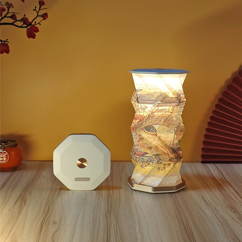 Foldable LED Night Light - Creative Rotating Eco-Friendly Design