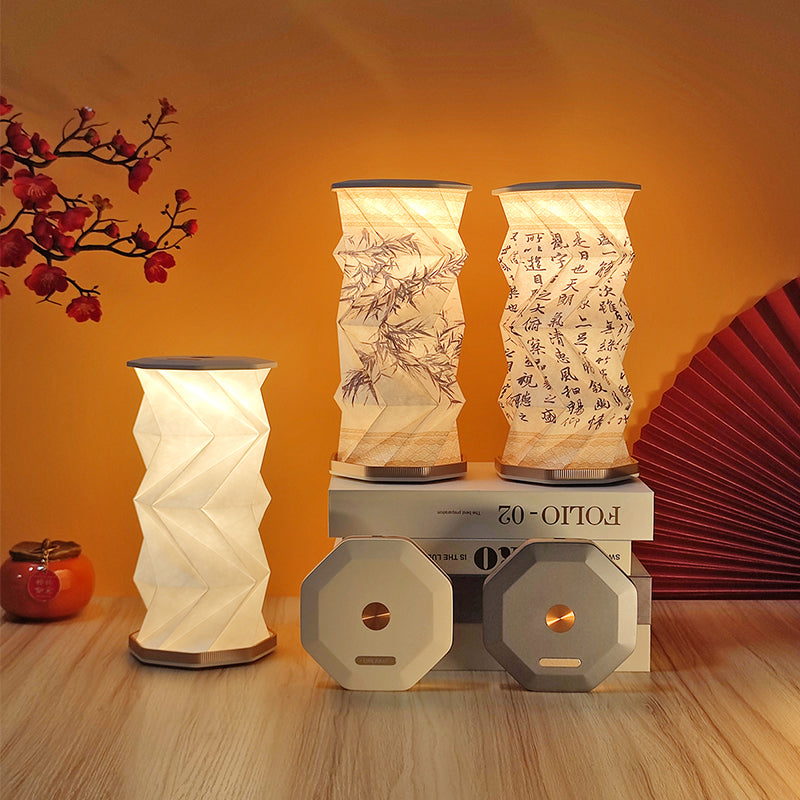 Foldable LED Night Light - Creative Rotating Eco-Friendly Design