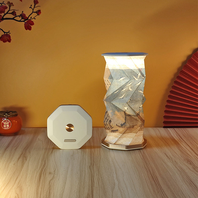 Foldable LED Night Light - Creative Rotating Eco-Friendly Design
