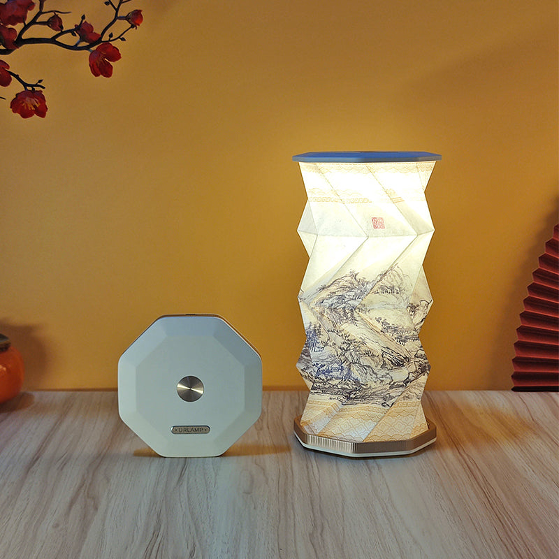 Foldable LED Night Light - Creative Rotating Eco-Friendly Design