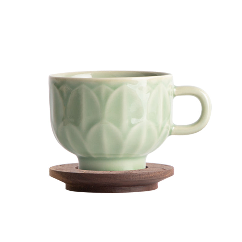 Celadon Lotus Cup - Oriental Treasures