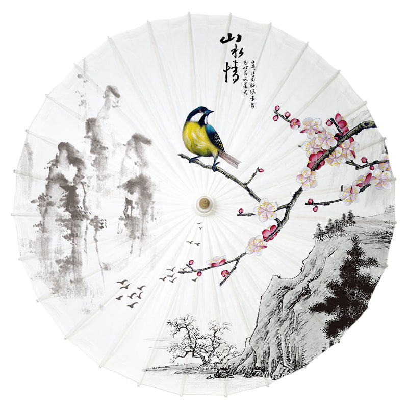 Traditional Chinese Oil-Paper Umbrella - Oriental Treasures