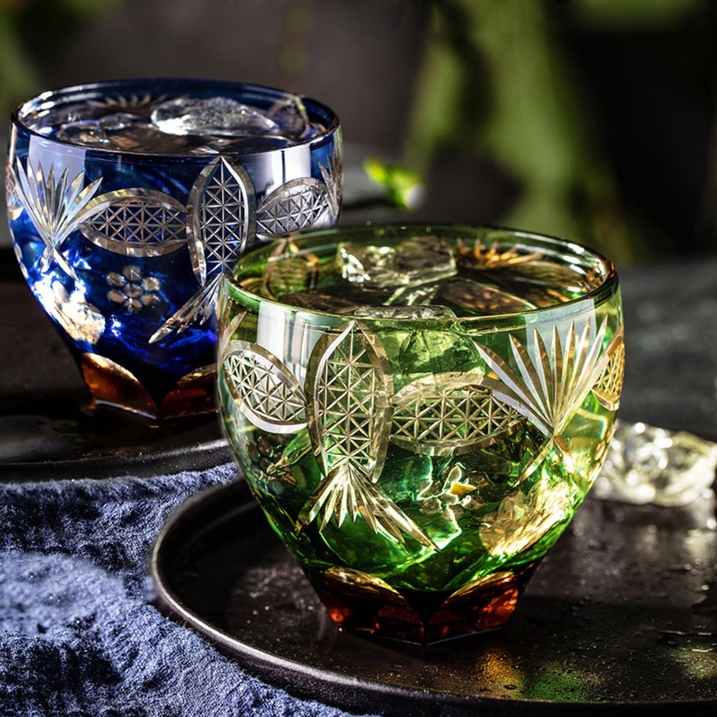 Haiyan Heqing Handcrafted Relief Glass Cup – National Museum of China