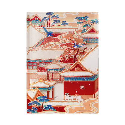 Purple Forbidden Snow Quicksand Refrigerator Magnet - Oriental Treasures