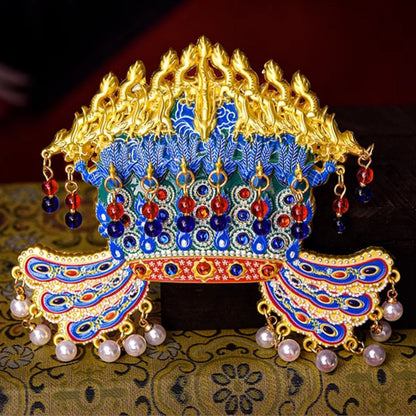 Phoenix Crown AR Metal Fridge Magnet - Oriental Treasures