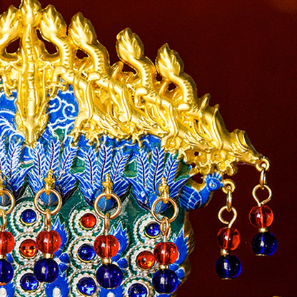 Phoenix Crown AR Metal Fridge Magnet - Oriental Treasures
