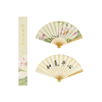 Chinese Cultural Heritage Fan – Famous Paintings & Modern Elegance for Collectors