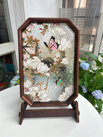 Cloisonné Enamel DIY Craft Kit – Intangible Cultural Heritage Art Material Pack with Tools & Guide