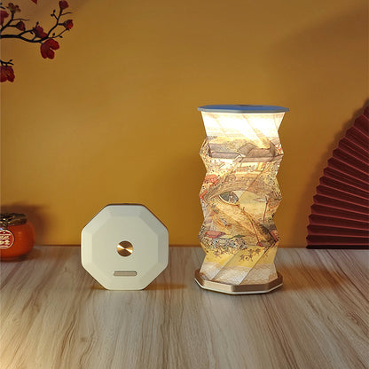 Creative Foldable Rotating LED Eco-Friendly Night Light
