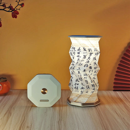 Creative Foldable Rotating LED Eco-Friendly Night Light