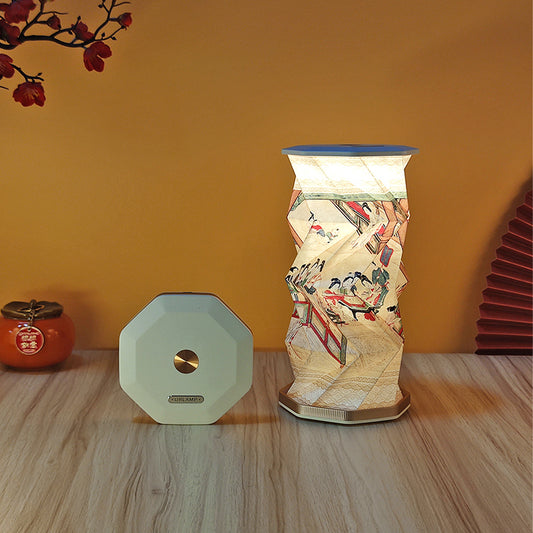 Creative Foldable Rotating LED Eco-Friendly Night Light
