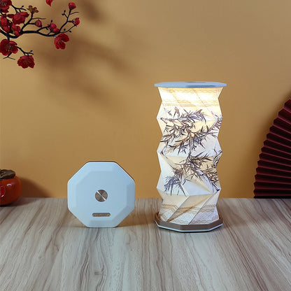 Creative Foldable Rotating LED Eco-Friendly Night Light