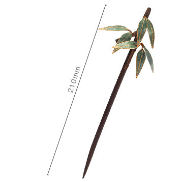 Intangible Cultural Heritage Silk Velvet Hairpin - Elegant Floral Design