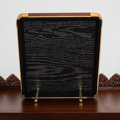 "Luminescent Water Lilies" — Hand-Forged Copper Relief Sculpture - Oriental Treasures