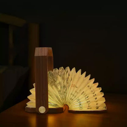 Origami Accordion Lamp - Unique Shape-Shifting Light Sculpture for Any Space